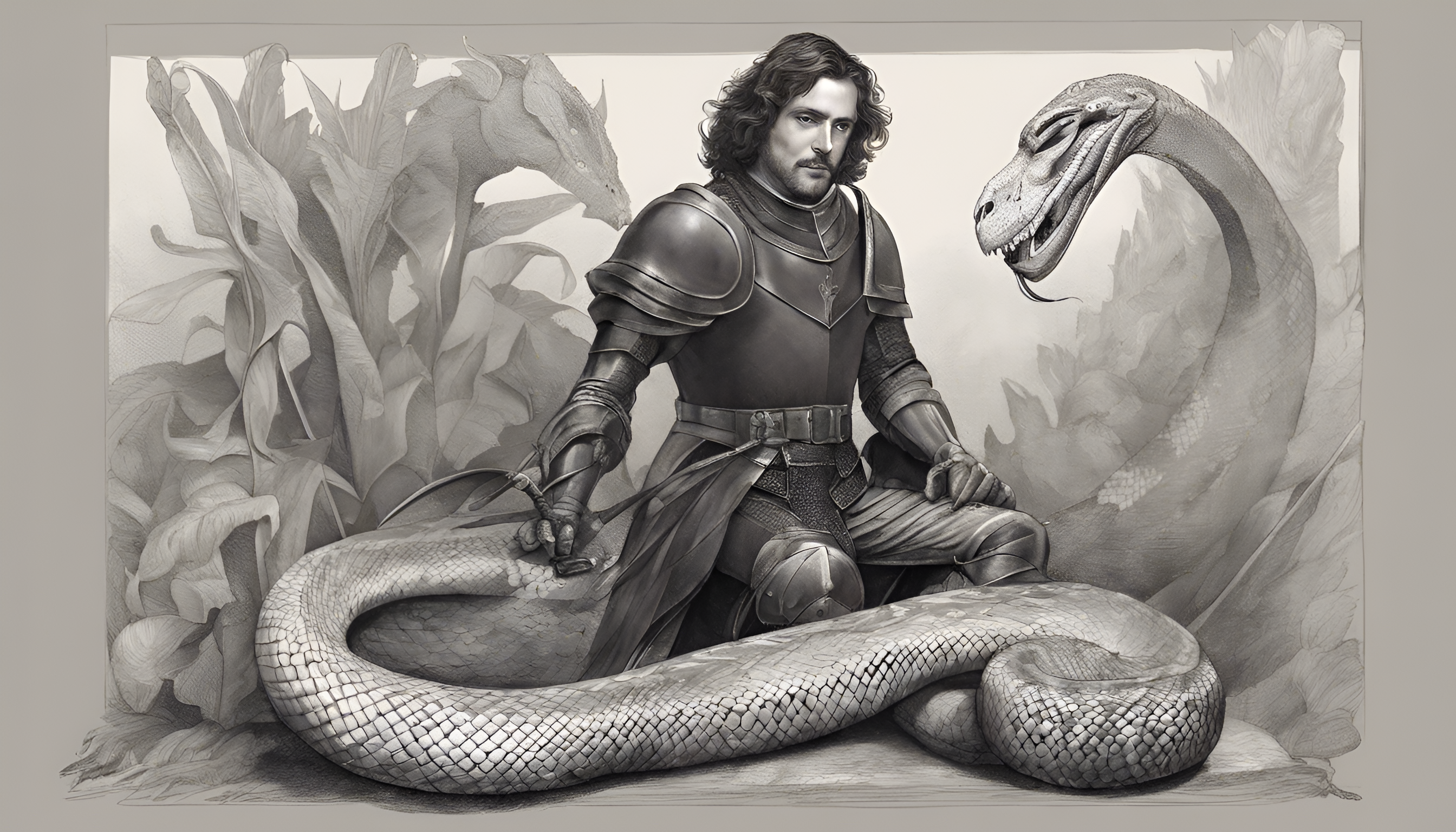 0 Sir Lancelot with python esrgan-v1-x2plus